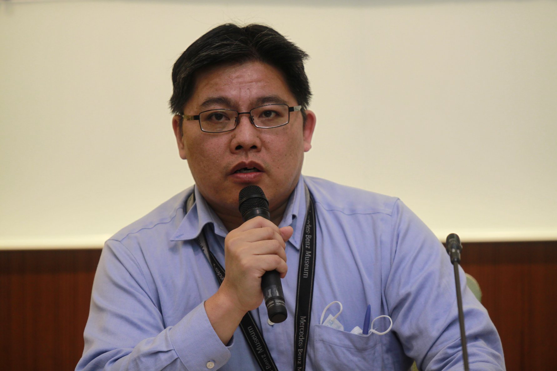 時代力量邱顯智委員（圖片來源：台權會何軒宇攝）