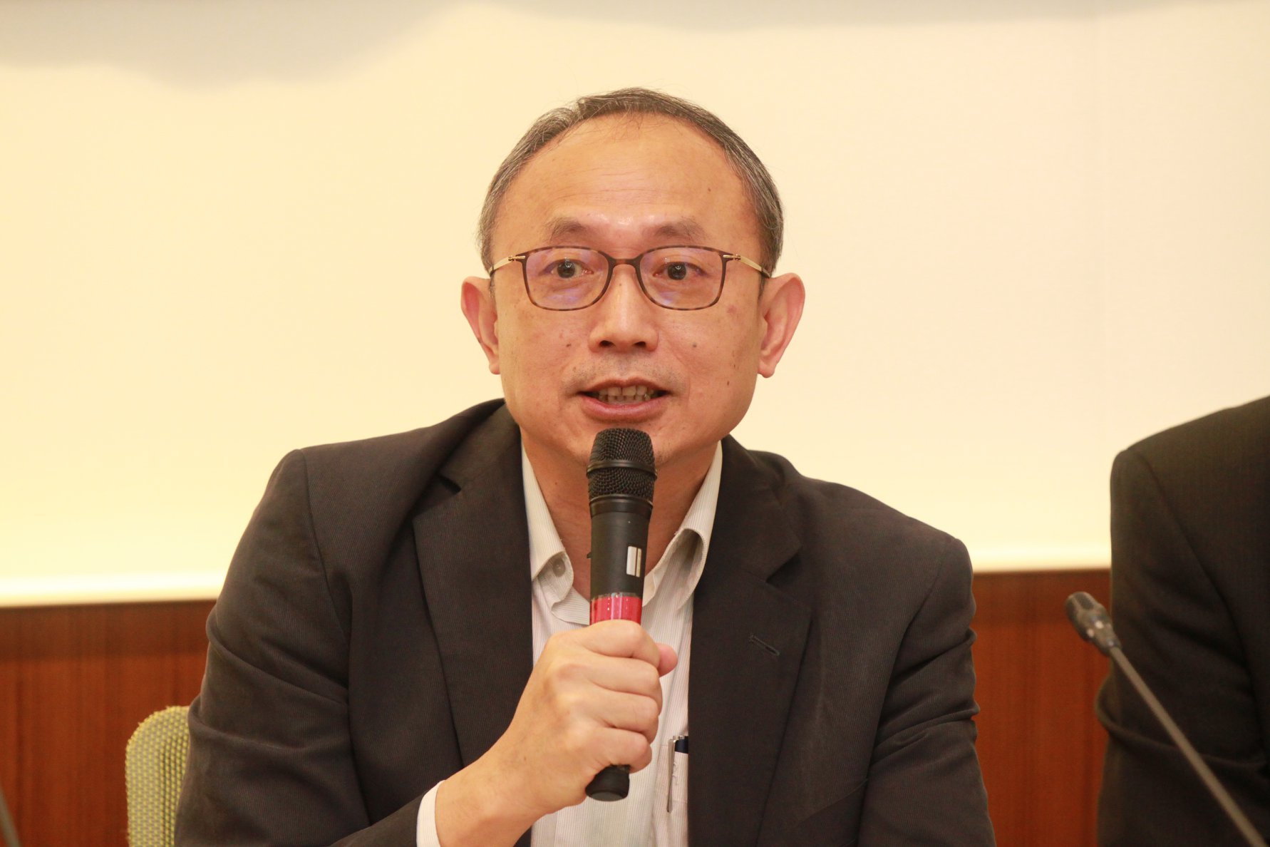 人權公約施行監督聯盟召集人黃嵩立（圖片來源：台權會何軒宇攝）