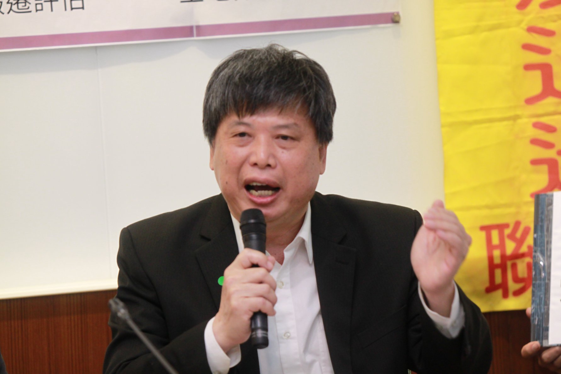 政治大學地政系徐世榮教授（圖片來源：台權會何軒宇攝）