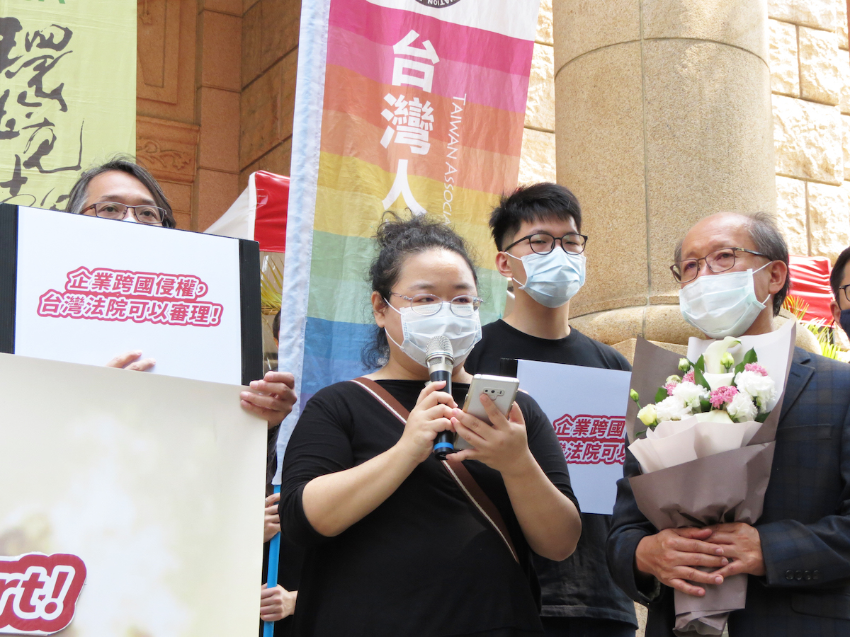 環境權保障基金會執行長凃又文：Taiwan can help，不是只有口罩。